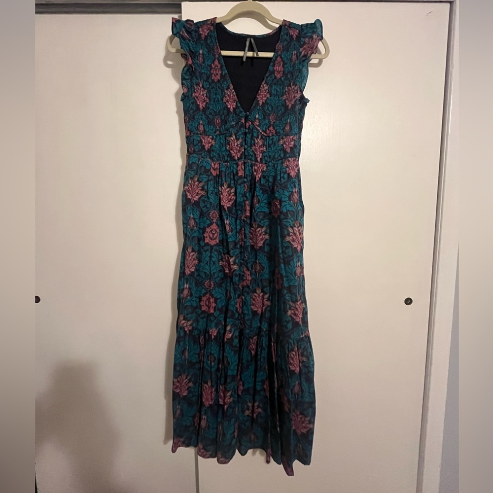 Anthropologie The Peregrine Midi Dress
